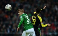 Fussball, 1. Bundesliga  Saison 2013/2014: SV Werder Bremen - Borussia Dortmund