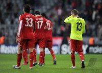 Fussball Champions League: Bastian Schweinsteiger im Trikot von Alexander Frei (FC Basel)
