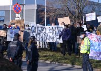Demo in Rottenburg: Kundgebung gegen die Corona-Massnahmen
