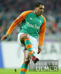 Fussball 1. Bundesliga: Werder, AILTON Einzelaktion