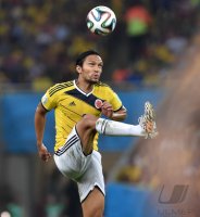 FUSSBALL WM 2014, Achtelfinale: Kolumbien - Uruguay