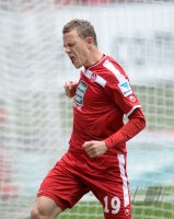Fussball 2. BUNDESLIGA 13/14 : JUBEL Marcel Gaus (1. FC Kaiserslautern)
