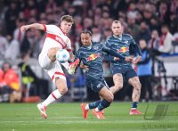 Fussball DFB Pokal Halbfinale 2024/2025
VfB Stuttgart - RB Leipzig