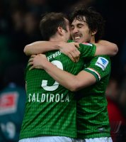 Fussball, 1. Bundesliga  Saison 2013/2014: SV Werder Bremen - Bayer 04 Leverkusen