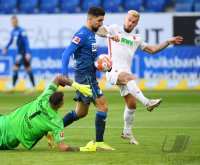 Fussball 1. Bundesliga Saison 21/22: TSG 1899 Hoffenheim - FC Augsburg