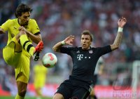 Fussball 1. Bundesliga, Supercup: FC Bayern Muenchen - Borussia Dortmund