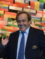 FUSSBALL 62. FIFA  Kongress in Budapest 2012: Vizepraesident Michel PLATINI (Frankreich, FIFA-Exekutivkomitee und UEFA Praesident)