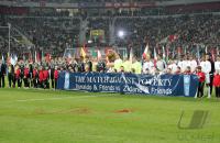 Fussball International: Match against Poverty in Duesseldorf