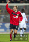 Fussball 1. Bundesliga: Leverkusen - Schalke, Jubel BIEROFKA