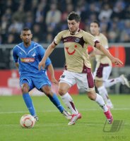 Fussball 1. Bundesliga  Saison 2010/2011:  TSG 1899 Hoffenheim - Hannover 96