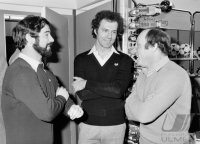 Fussball Mueller, Beckenbauer, Seeler auf der ISPO