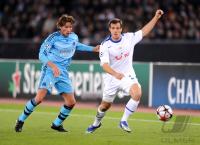 FUSSBALL  International CHL 09/10   FC Zuerich - Olympique Marseille