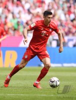 Fussball 1. Bundesliga Saison 18/19: FC Bayern Muenchen  - Eintracht Frankfurt