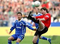 Fussball, 1. Bundesliga: Hannover - Schalke