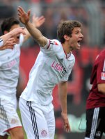 Fussball 1. Bundesliga, Saison 2011/2012:  1. FC Nuernberg - FC Bayern Muenchen