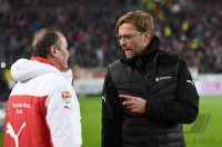 Fussball 1. Bundesliga Saison 14/15: VfB Stuttgart - Borussia Dortmund