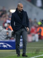 Fussball CHL  Saison 2013/2014: Trainer Pep Guardiola (FC Bayern Muenchen)