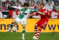Fussball, 1. Bundesliga: Bayern - Werder