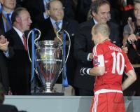 Fussball Champions League Finale:  Enttaeuschung FC Bayern Muenchen