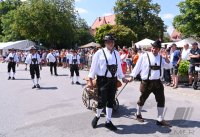 Doppel-Jubilaeum 200 Jahre Schlosskauf / 250 Jahre Kirchweihe St.-Martinus-Kirche in Hirrlingen (Kreis Tuebingen)