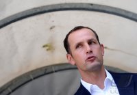 FUSSBALL, DFB Pokal 1. Hauptrunde:  Trainer Heiko Herrlich (Unterhaching)