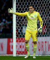 Fussball, 1. Bundesliga  Saison 2013/2014: SV Werder Bremen - Bayer 04 Leverkusen