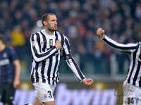 FUSSBALL SERIE A 2013/2014: JUBEL Juventus Turin
