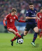 FUSSBALL INTERNATIONAL CHL ACHTELFINALE 12/13: FC Bayern Muenchen - FC Arsenal London