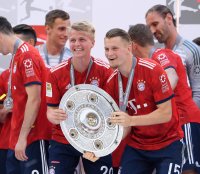 Fussball 1. Bundesliga Saison 17/18: Meister FC Bayern Muenchen