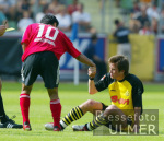 Fussball 1. Bundesliga Spielszene Leverkusen - BVB