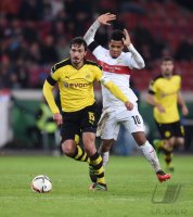 Fussball DFB Pokal Viertelfinale 15/16: VfB Stuttgart - Borussia Dortmund
