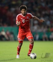 Fussball Saison 2013/2014: DFB Pokal 1. Runde: Dante (FC Bayern Muenchen)