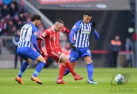 Fussball  1.Bundesliga   Saison 17/18: FC Bayern Muenchen -  Hertha BSC Berlin