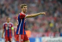 Fussball CHL  Saison 2014/2015: Thomas Mueller (FC Bayern Muenchen)
