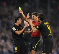 FUSSBALL International Primera Division 11/12:  RCD Espanyol Barcelona - FC Barcelona