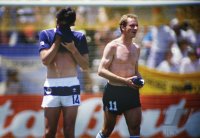 Fussball WM 1986 Schottland-Deutschland: Rummenigge