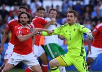 Fussball Europameisterschaft Achtelfinale 2016: Wales - Nordirland