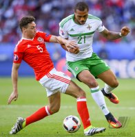 Fussball Europameisterschaft Achtelfinale 2016: Wales - Nordirland