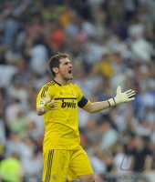 FUSSBALL International Primera Division/Super Cup 2011:  JUBEL Iker Casillas (Real Madrid)