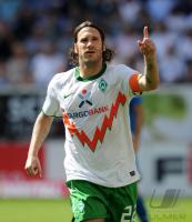 Fussball 1. Bundesliga : JUBEL nach dem Tor zum 0:1 Torsten Frings (SV Werder Bremen)