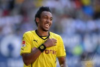 Fussball  1. Bundesliga  13/14: JUBEL Pierre-Emerick Aubameyang (Borussia Dortmund)