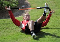 Fussball 1. Bundesliga 11/12: FC Bayern Muenchen Training in Doha