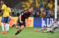 FUSSBALL WM 2014, HALBFINALE: Brasilien - Deutschland