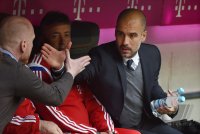 Fussball 1. Bundesliga Saison 14/15: FC Bayern Muenchen - Eintracht Frankfurt