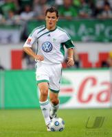 FUSSBALL, 1. BUNDESLIGA, WOLFSBURG, SCHAEFER EINZELAKTION