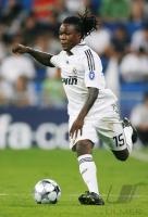 FUSSBALL CHAMPIONS LEAGUE: Madrid, VAN DER VAART Einzelaktion