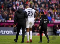 Fussball 1. Bundesliga Saison 21/22: FC Bayern Muenchen -  TSG 1899 Hoffenheim