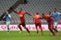 Fussball 2. BUNDESLIGA 14/15 : TSV 1860 Muenchen -  1. FC Kaiserslautern