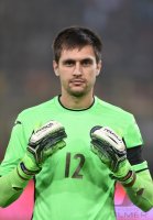 FUSSBALL INTERNATIONAL: Torwart Ciprian Tatarusanu (Rumaenien)