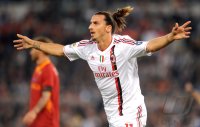 FUSSBALL SERIE A:  Zlatan Ibrahimovic (AC Mailand)